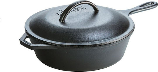 Lodge Tigaie Cu capac din Fontă 25cm