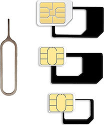 M-Life Micro/Nano SIM Adapter in Black color