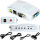Anga VCT-201 Converter VGA female to S-Video female White 1pcs