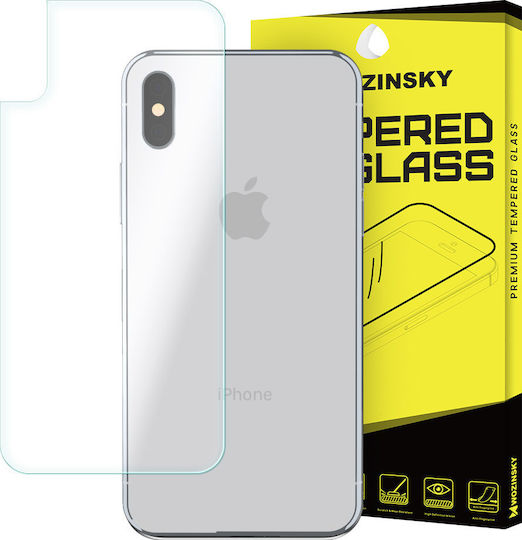 Wozinsky Back Film 9H Tempered Glass for iPhone X/Xs Transparent