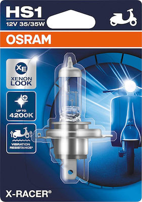 Osram Lamps Motorcycle X-Racer HS1 Halogen 4200K Natural White 12V 35W 1pcs