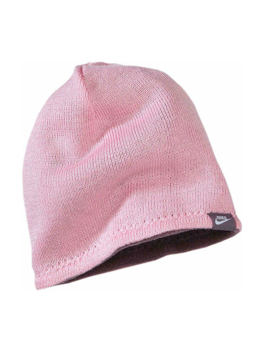 Nike Kids Beanie Double Sided Knitted Pink