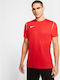 Nike Park 20 Bărbați T-shirt Sportiv cu Mânecă Scurtă Dri-Fit Roșu