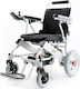 Wheel Easy Way Ηλεκτροκίνητο Αναπηρικό Αμαξίδιο 12" 44.5cm Y207C Λευκό