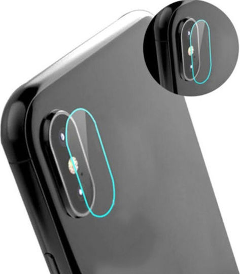 9H 0.01mm Kameraschutz Gehärtetes Glas für das iPhone X