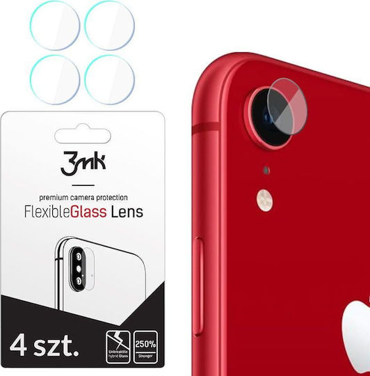 3MK Flexible Glass Lens Protector Προστασία Κάμερας Tempered Glass Διάφανο για το iPhone XR