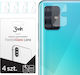 3MK Flexible Glass Lens Protector Προστασία Κάμερας Tempered Glass Διάφανο για το Galaxy A51