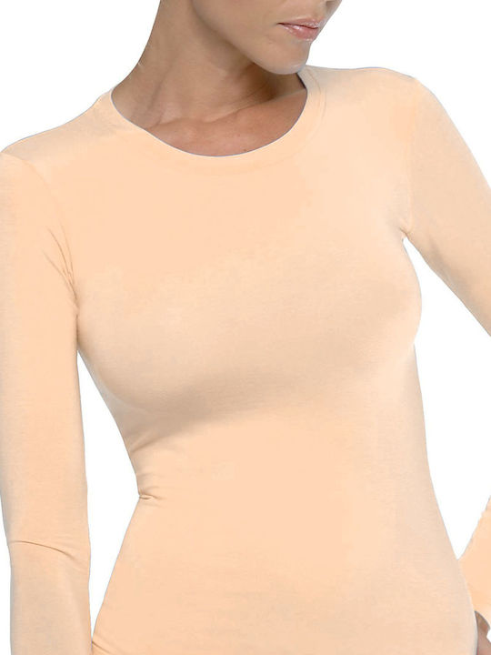 Helios Women's Long Sleeve T-Shirt Beige