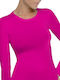 Long Sleeve Fuchsia Women's T-Shirt
