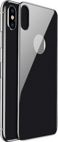 Baseus Back Film 4D Arc Back Tempered Glass Full Coverage Gray