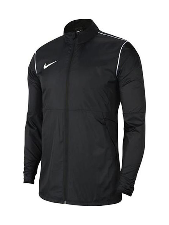 Детско Спортно Якето Dri-Fit Късо Ветроустойчиво Черно