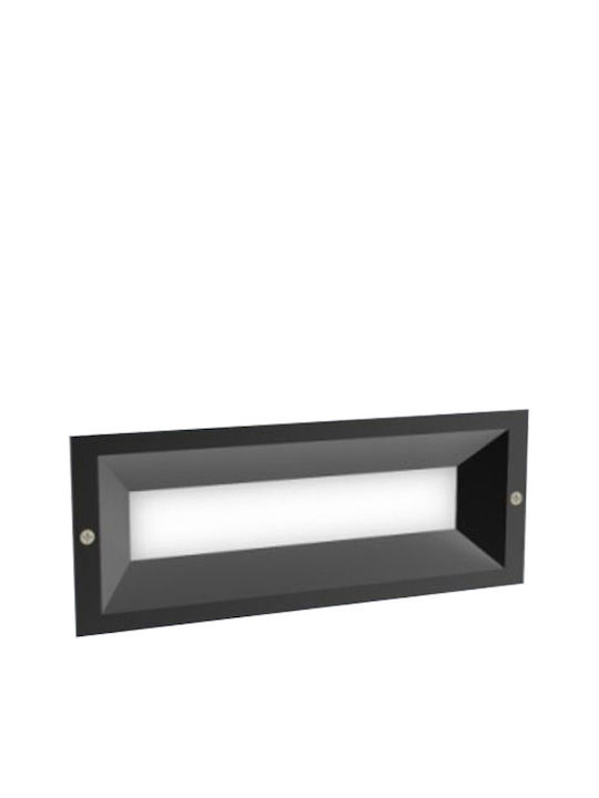 Sun Light Επιτοίχια Εξωτερική Πλαφονιέρα LED IP65 12.5W 9.8x25εκ.