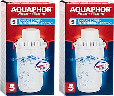 Aquaphor Ersatz-Wasserfilter Krug B100-5 2Stück