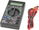 Neta DT-830D Black Digitales Multimeter mit AC / DC / Widerstandsmessung