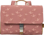 Fresk Birds Σχολική Τσάντα Πλάτης Νηπιαγωγείου σε Ροζ χρώμα Μ34 x Π8 x Υ25cm