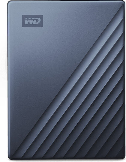 Western Digital My Passport Ultra USB 3.1 / USB-C External 2.5" HDD 5TB Blue