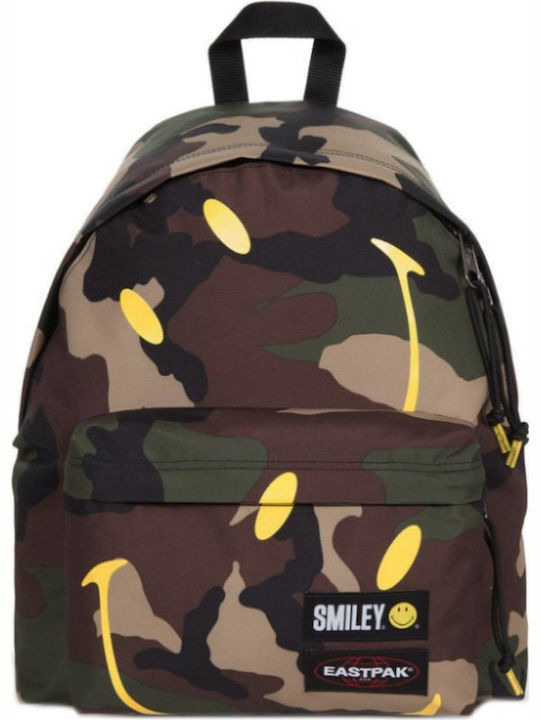 Eastpak Padded Pak'R - Smiley Camo School Bag Backpack Junior High-High School Multicolored 24lt