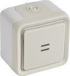 Legrand Plexo 0697 External Electrical Lighting Wall Switch no Frame Basic Aller Retour Illuminated Waterproof White