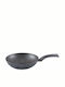 AMT Gastroguss Μineralia Wok aus Aluminium mit Steinbeschichtung 28cm