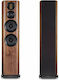 Wharfedale EVO 4.4 S019.31668 Pair of Hi-Fi Speakers Floor 200W 3 No of Drivers W25xD35xH106cm. Walnut