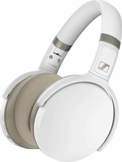 Sennheiser HD 450BT Wireless / Wired Over Ear Headphones with 30 hours of Operation and Quick Charge White