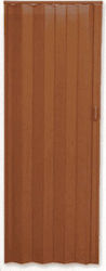 Πόρτα Εσωτερική Φυσαρμόνικα PVC 175401.0059 Σκούρα Δρυς 81x220cm
