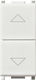 Vimar Plana Recessed Wall Switch Commands One-Way without Frame Aller Retour White