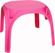 Mat Kids Table made of Plastic Pink