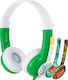 BuddyPhones Discover Жични On Ear Слушалки Зелени