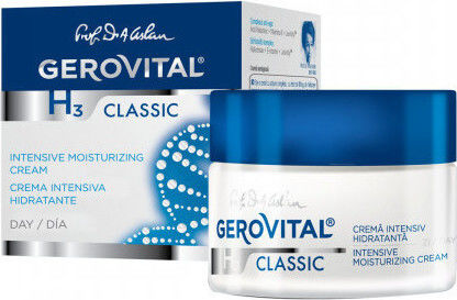Gerovital H3 Classic Ενυδατική & Αντιγηραντική Κρέμα Προσώπου Ημέρας με Υαλουρονικό Οξύ 50ml
