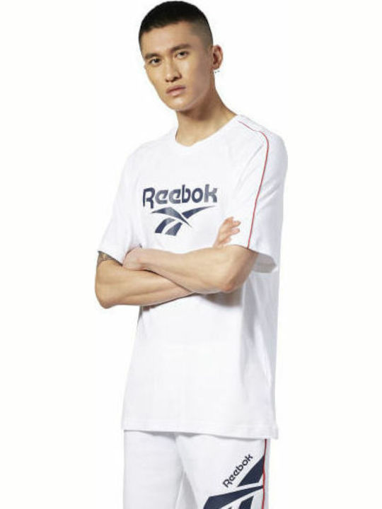 Reebok Classics Vector Print Men's Short Sleeve T-shirt White