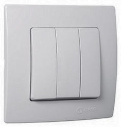 Makel Lillium Recessed Wall Switch Lighting Tri...