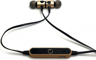 AZ-25 In-ear Bluetooth Handsfree Căști cu Rezistență la Transpirație Gold / Black