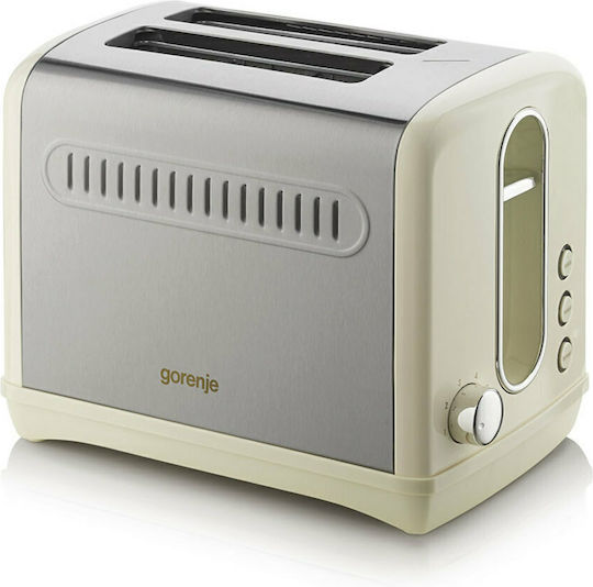 Gorenje T1100CLI Φρυγανιέρα 2 Θέσεων 1100W Inox