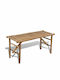Bench Outdoor Bamboo 118x38x45cm