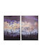 Fylliana Trees Frame Metal 60x40cm
