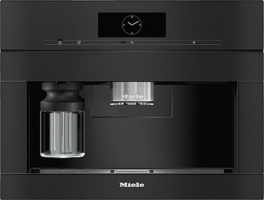 Miele CVA 7845 Obsidian Автоматична Еспресо Кафемашина Вградена 1500W Налягане 15bar за Капучино с Мелачка и Wi-Fi Черна