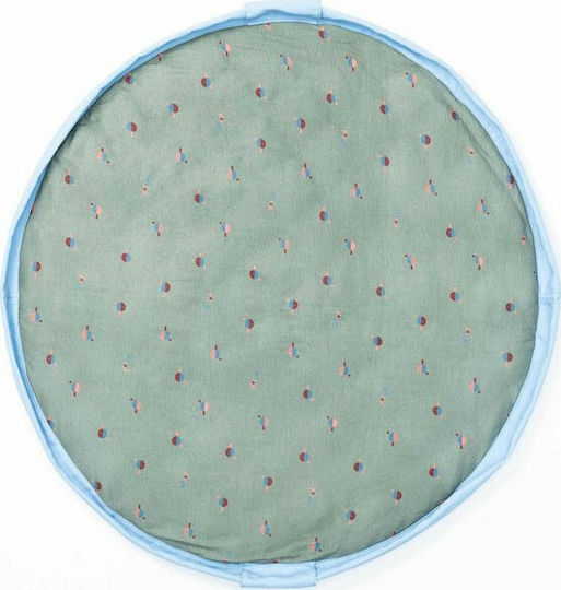 Play&go Kinder Spielmatte aus Stoff Ping Pong Grün 40cm 1Stück