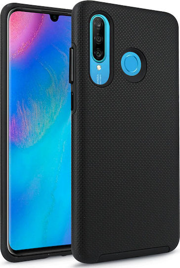 Eiger North Задна корица Силикон Черен (Huawei P30 Lite)