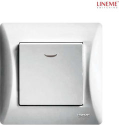 Lineme Recessed Wall Switch Single with Frame A...