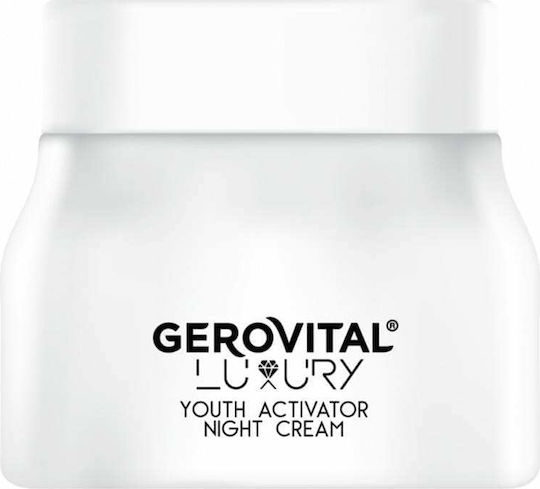 Gerovital Luxury Κρέμα Προσώπου Νυκτός για Ενυδάτωση & Αντιγήρανση 50ml
