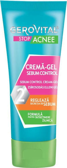 Gerovital Stop Acnee Ενυδατικό Gel Προσώπου κατά της Ακμής 50ml