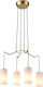 Viokef Elenor Pendant Suspension for 4 Bulbs E27 Gold