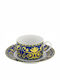 WM Collection Sunarabica Set of Cups Tea Porcelain Multicolored 200ml 6pcs