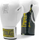 Everlast 1910 Classic Fight Боксови Ръкавици Кожени за Състезание Бели
