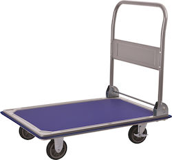 Express Platform Trolley Foldable for Weight Load up to 300kg Blue 631426