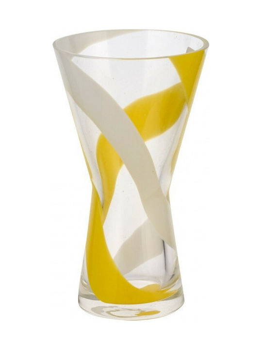 WM Collection Διακοσμητικό Βάζο Glas Γυάλιν 14cm 1Stück