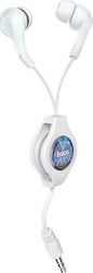 Hoco Ακουστικά Ψείρες In Ear M68 Λευκά