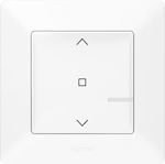 Legrand Valena Life 90 Recessed Electrical Rolling Shutters Wall Switch no Frame Basic Illuminated White