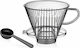 Cilio Mărimea 4 Picurător de cafea Plastic Transparent 135x135x105mm